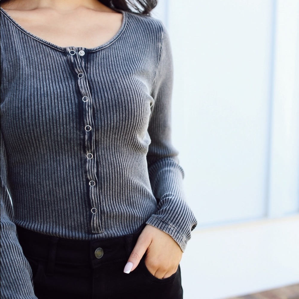 DressUp Ribbed Bodysuit - Picture 4 of 7